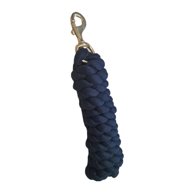 Gallop Headcollar Navy Gallop Premium Polycotton Lead Rope