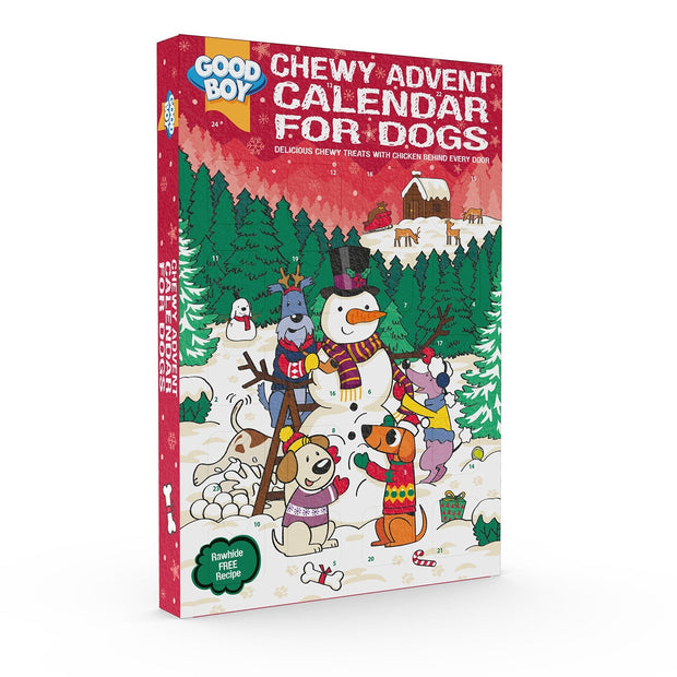 Good Boy Dog Treat Good Boy Chewy Advent Calendar for Dogs