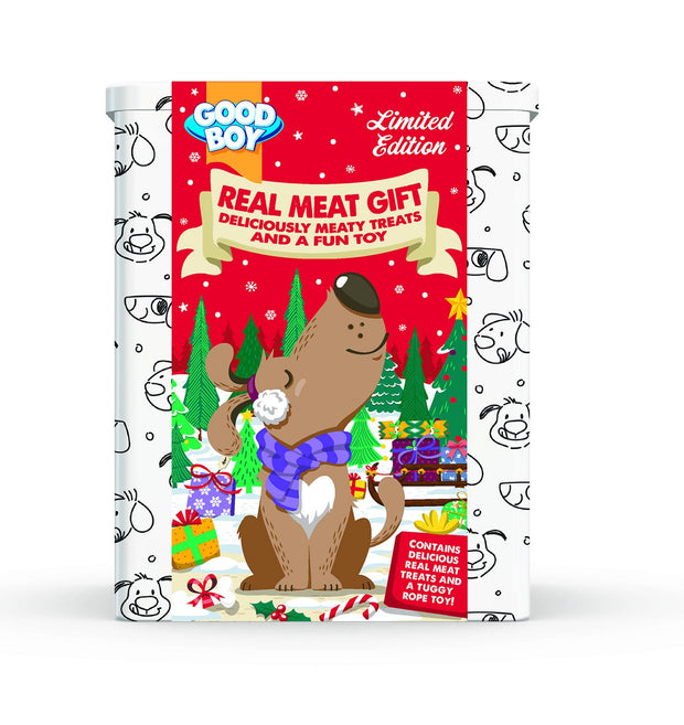 Good Boy Dog Treat Good Boy Real Meat Gift Tin