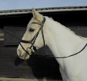 Heritage Bridle Pony / Havana Heritage Anatomical Flash Bridle CLEARANCE PONY HAVANA