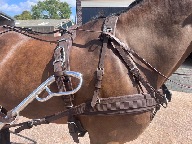 Ideal Driving Harness Ideal WebTech Combination Driving Harness Single - Bridle & Reins available seperately