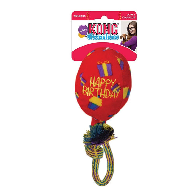 Kong Dog Toy Kong Occasions Birthday Balloon Dog Toy
