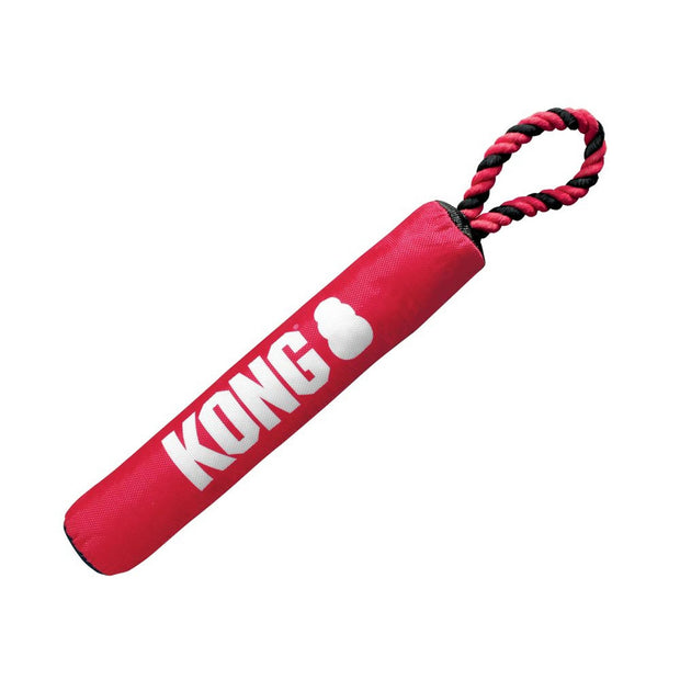 Kong Dog Toy Kong Signature Stick with Rope