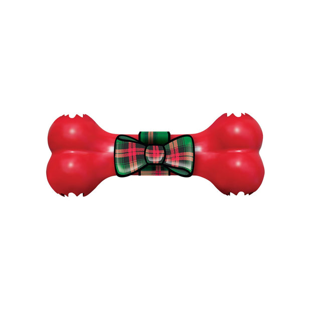 Kong Dog Toy Medium Kong Holiday Goodie Bone Dog Toy