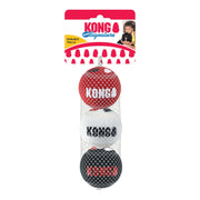 Kong Dog Toy XSmall 3 Pack Kong Singature Sport Balls Dog Toy