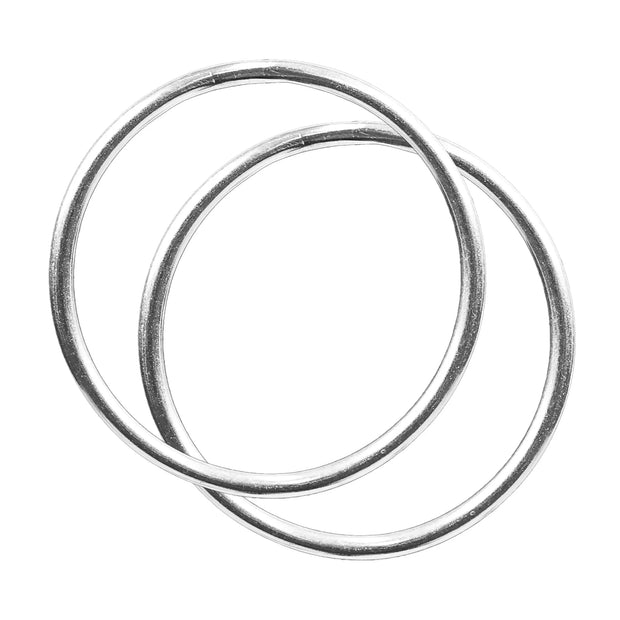 Lami-Cell Horse Bit Metalab Side Rings 90mm