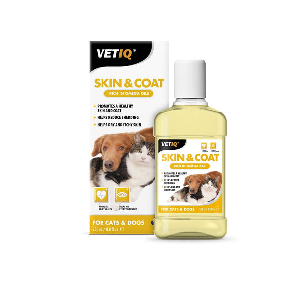 Mark & Chappell Dog Supplements Vetiq Skin & Coat Oil For Cats & Dogs