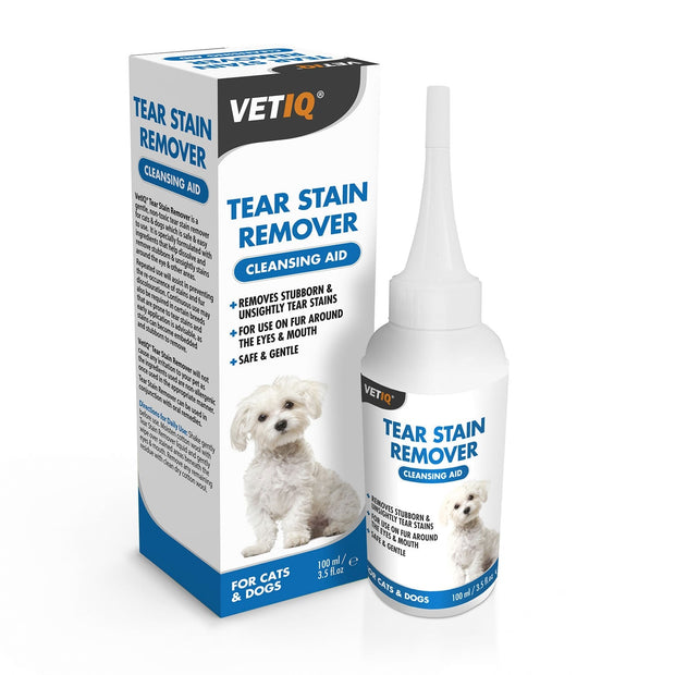 Mark & Chappell Dog Treatments Vetiq Tear Stain Remover For Cats & Dogs
