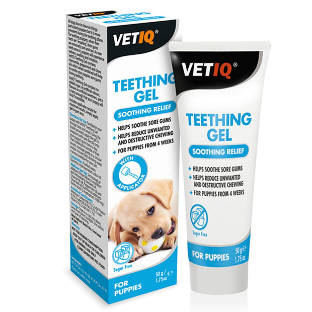 Mark & Chappell Dog Treatments Vetiq Teething Gel For Puppies