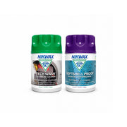 Nikwax Cleaning Mini Nikwax Tech Wash/Softshell Proof Twin Pack