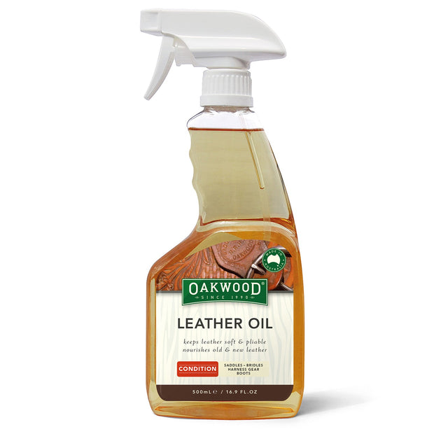 Oakwood Tack Cleaning Oakwood Leather Oil Spray