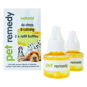 Pet Remedy Dog Treatments 2 X 40 Ml Refill Pet Remedy Plug Diffuser