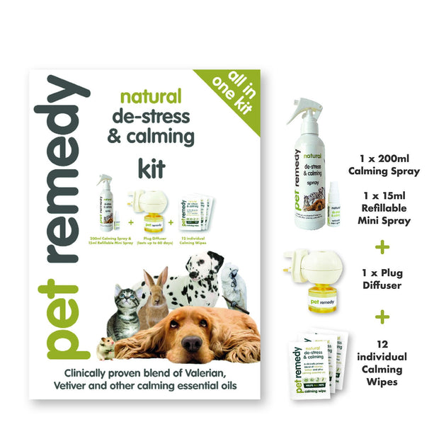 Pet Remedy Dog Supplements Pet Remedy All In One Calming Kit