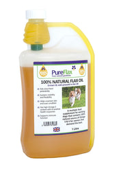 Pureflax 1 Lt Pureflax Linseed Oil For Dogs