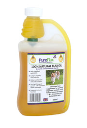 Pureflax 500 Ml Pureflax Linseed Oil For Dogs