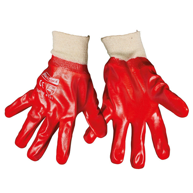 Rodo Limited Gloves Blackrock General PVC Knitwrist Gloves