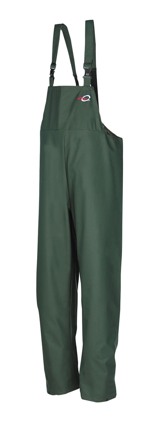 Sioen Waterproofs Small Flexothane Classic Louisiana Bib & Brace Khaki Green