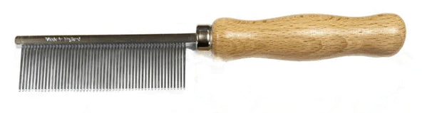 Smart Grooming Grooming Smart Grooming Quarter Marking Comb Wooden Handle