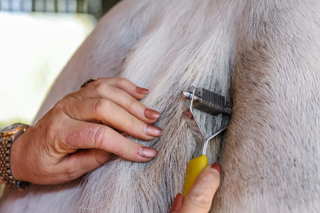 Râteau Mince Jaune Smart Tails Pour Crinière De Cheval