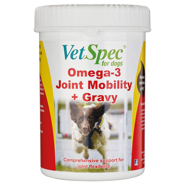 TopSpec Dog Supplements Vetspec Omega-3 Joint Mobility + Gravy