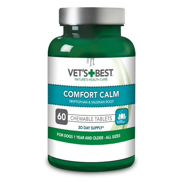 Vets Best Dog Supplements Vets Best Comfort Calm Tablets for Dogs