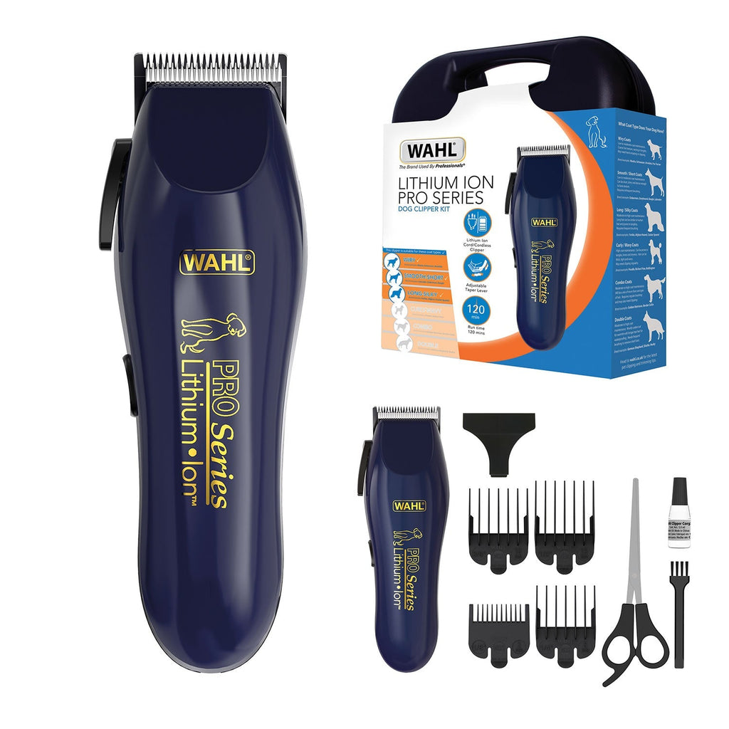 Wahl Pro Series Pet Lithium Ion Cord Cordless Clipper Kit Riding Harness Stuff