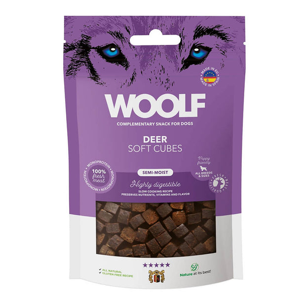 Woolf Dog Treat Deer Woolf Soft Cubes