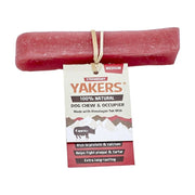 Yakers Dog Treat Medium Yakers Dog Chew Strawberry