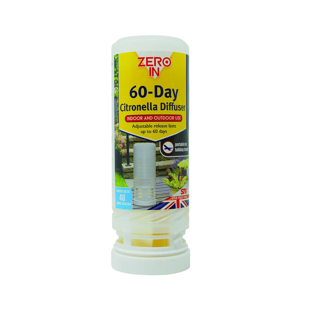 Zero In Zero In 60 Day Citronella Diffuser