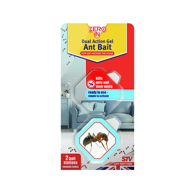 Zero In Vermin Control Zero In Dual Action Gel Ant Bait