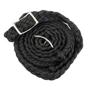 Zilco Reins Black Braided Barrel Reins