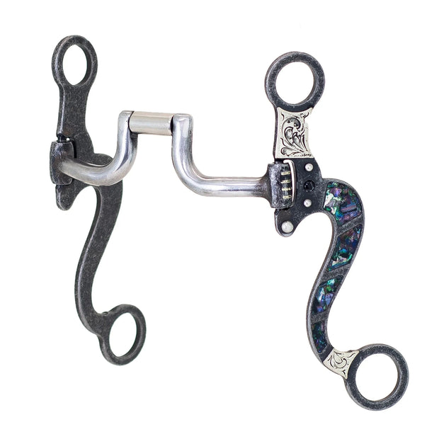 Zilco Bit Black Pearl Hinged Port Bit