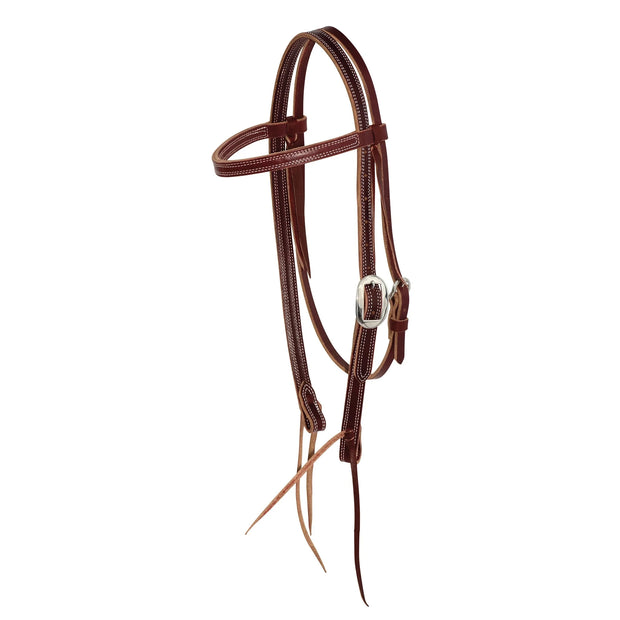 Zilco Bridle Latigo Leather Browband Headstall