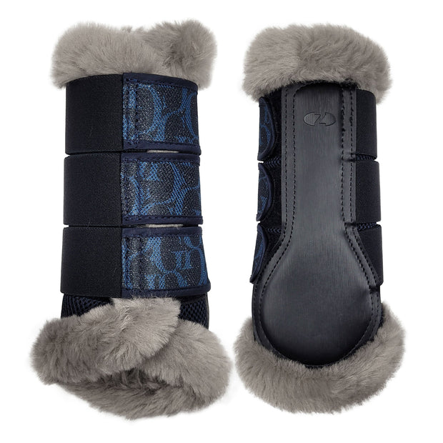 Zilco Horse Boots Medium / Dark Navy Glamour Dressage Boots