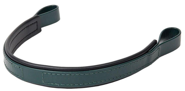 Zilco Pony / Dark Green Zilco Driving Bridle Browband CLEARANCE