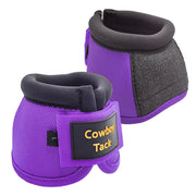 Zilco Horse Boots Purple / Medium Cowboy Tack No Turn Bell Boots
