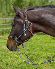 Zilco Headcollar Rope Halter with Reins