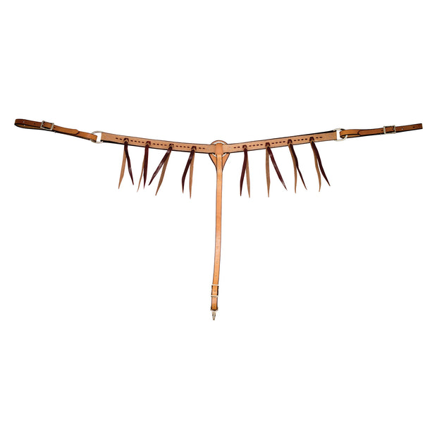 Zilco Breastplate Roughout Buckstitched Breast Collar