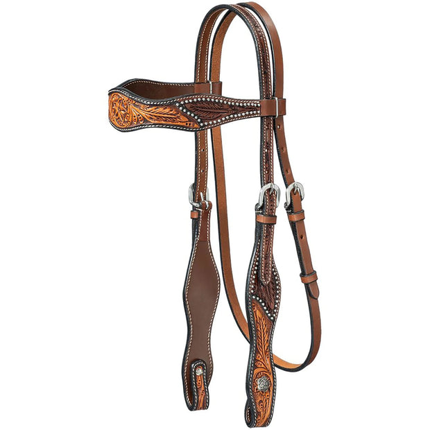 Zilco Bridle Royal King Cow Puncher Browband Headstall