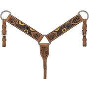 Zilco Breastplate Silver Royal Mini Sunflower Breastcollar