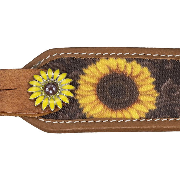 Zilco Spurs Silver Royal Youth Sunflower Spur Straps