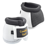 Zilco Horse Boots White / Medium Cowboy Tack No Turn Bell Boots
