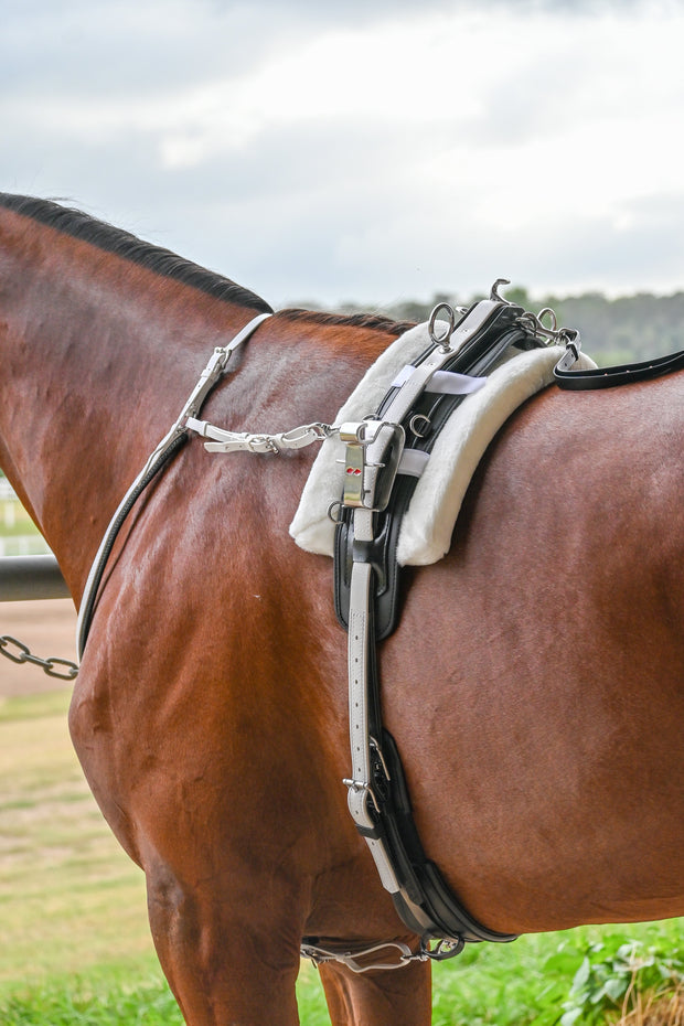 Zilco Harness Racing Saddle Zilco Quick Hitch Saddle S5 QH - Flexible Tree