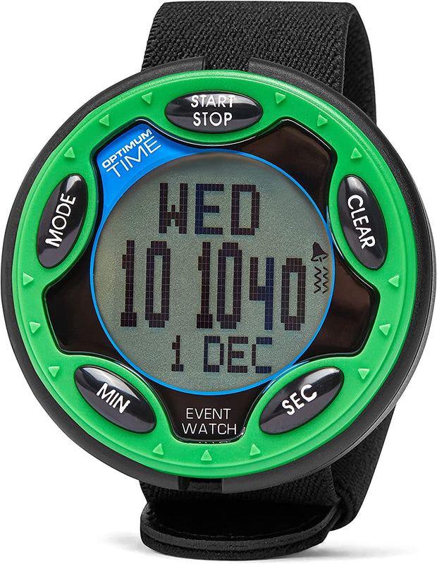 Optimum Time Green Optimum Time Rechargeable Event Watch
