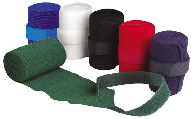 Aintree Bandages Black Aintree Elastic Exercise Bandage - Set 4