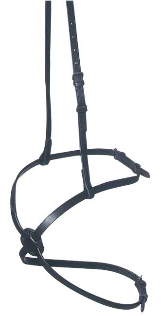Aintree Bridle Black / Cob Aintree Grackle Noseband