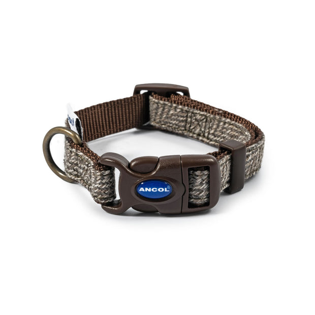 Ancol Dog Collar 20-30cm Ancol Herringbone Adjustable Dog Collar