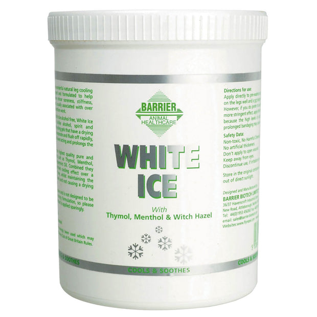 Barrier Barrier White Ice