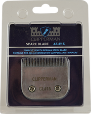 Clipperman Clippers Clipperman A5 #15 Fine High Quality Steel Blade Set