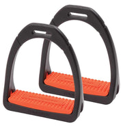 Compositi Black/Orange Zilco Compositi Premium Stirrups